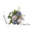 Fiori artificiali in seta per bouquet da sposa all'aperto. 2
