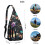Sac à dos bandoulière imperméable Interstellar Space Design 3