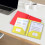 Clip Pocket Folder with Business Card Holder Letter Size 4