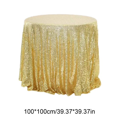 Nappe ronde à sequins et paillettes, 152 cm (60 pouces) 2