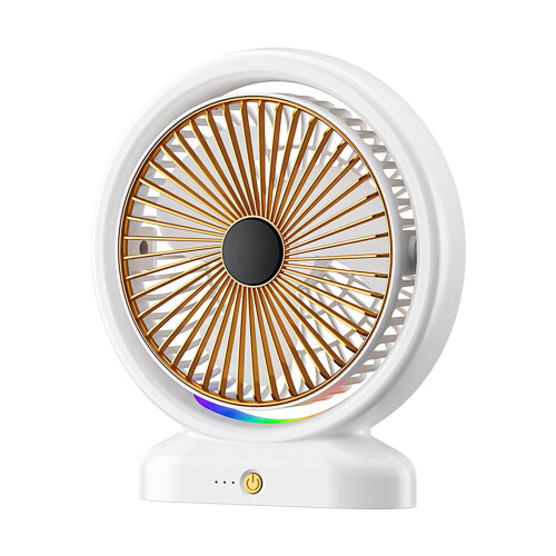 Ventilateur LED portable rechargeable par USB (1 unité) 1