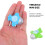 Airplane Centerpieces Resin Assorted Colors 6 Pieces 3