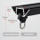 Rail de plafond en aluminium pour rideaux, blanc, 150 cm 2