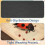 Tappetino per mouse con coccinella e libro, 21x25 cm, con base antiscivolo 4