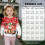 Girls Elk Snowflake Pullover Sweater Ruffled Shoulders Size 7