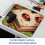 Tappetino per mouse con coccinella e libro, 21x25 cm, con base antiscivolo 6