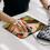 Tappetino per mouse con coccinella e libro, 21x25 cm, con base antiscivolo 7