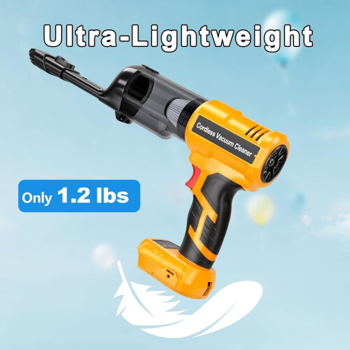 Cordless Handheld Vacuum for DeWalt 20V Battery Tool Only 1