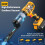 Cordless Handheld Vacuum for DeWalt 20V Battery Tool Only 4