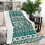 Boheemse vintage plaid Sherpa 50x60 2
