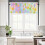 Easter valances colorful eggs rod pocket 54x18 in 3
