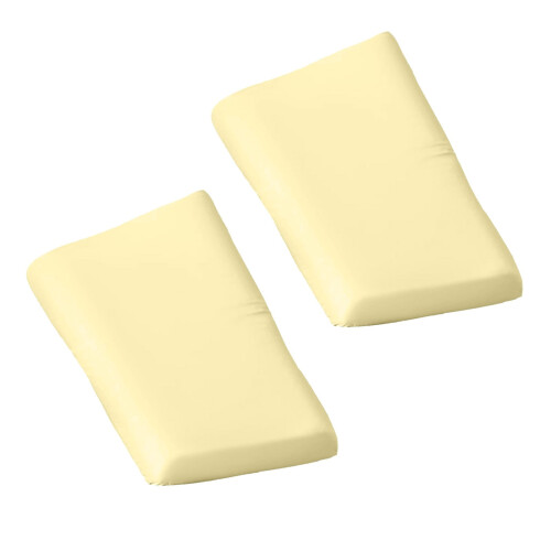 Disposable Pillow Protectors Plastic Polyester 2-Pack 1