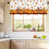 Fall Valance Curtains Pumpkin Gnome Design 54x18 inch 6