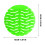 Urinal Screen Deodorizer Green 10 Pcs 3