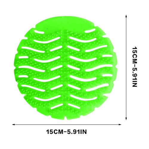 Urinal Screen Deodorizer Green 10 Pcs 2