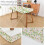 Nappe ovale extensible vert printemps 48 x 68 pouces 2