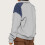 Women's Oversized Quarter-Zip Sweatshirt Color Block 5