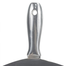Stainless Steel Bucket Scoop Arc-Shape Shovel Putty Knife Scraper Drywall and Plaster Tool for Drywall Finishing