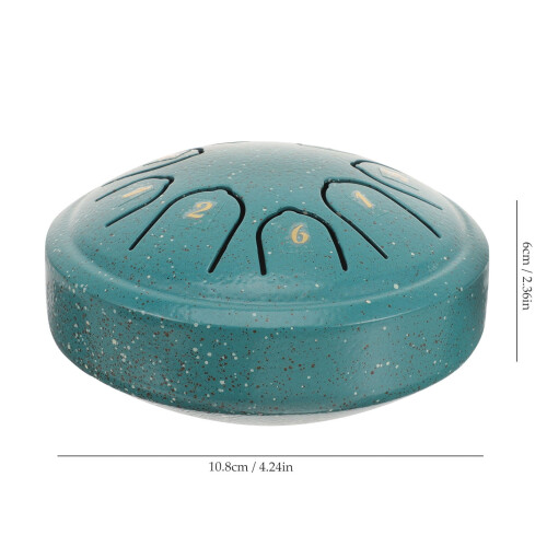 Zen Drum Percussion Instrument Sky-Blue 1 Set 1