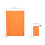 Orange Folding Beach Mat Waterproof Durable 4