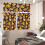 Sunflower Pumpkin Kitchen Curtains Valance and Tier Set 3 2