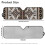 Aztec Tribal Windshield Sun Shade for Jeep Wrangler Compass 7