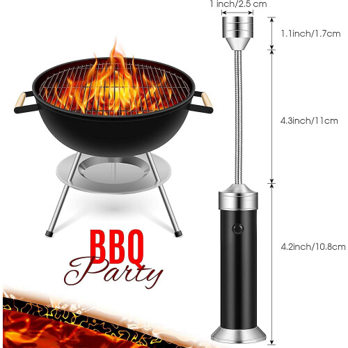 BBQ Light Magnetic Base Adjustable 360 Neck 3-Pack Black 1