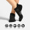 Women's Ankle Running Socks Cushioned Low-Cut Tab Style 6 3