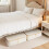 Underbed Storage Box Bamboo Frame 42L Beige 8