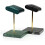 Watch Holder Organizer Black Green Marble Base PU Leather 3