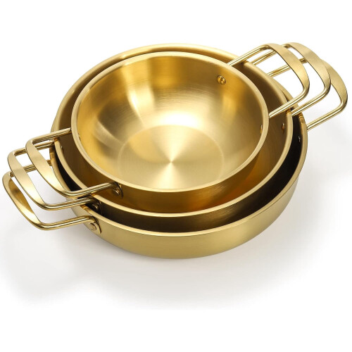 Stainless Steel Noodle Pot with Handle 1.5L 2
