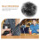 Lavalier Microphone Windscreen Furry Cover Outdoor Use 3