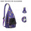 Sac bandoulière motif céleste imperméable (1 pièce) 2