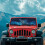 Blue Turtle Windshield Sun Shade for Jeep Wrangler JK/JL 3