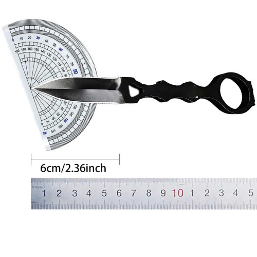 Camping Knife Outdoor Fixed Blade Steel EDC Tool 2