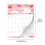 Wall Calendar 2026-2027 with Holidays Thick Paper 3