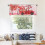 Valentine's Day Kitchen Window Valance Red Heart Gnome 5