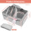Baby Diaper Caddy Nursery Storage Bin with Wipes Organizer 2