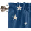 Patriotic Kitchen Curtain Set Red White Blue 3pc 5