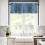 Compass Circle Dot Geometric Window Valance Rod Pocket 2