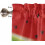 Watermelon Kitchen Curtains Set with Valance 24 inch 5