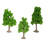Miniature Landscape Tree for Diorama DIY Crafts 5