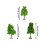 Miniature Landscape Tree for Diorama DIY Crafts 7