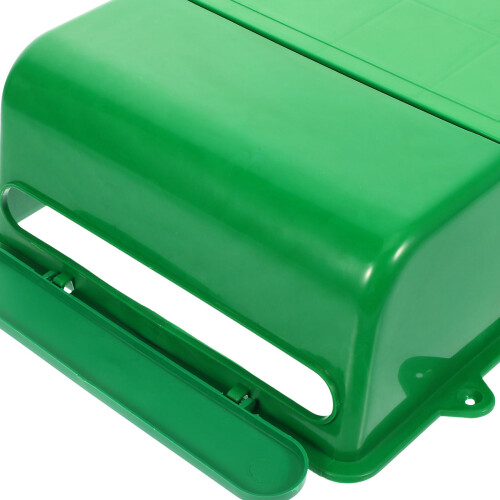 Weatherproof Locking Mailbox Green Large Capacity for 2