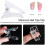 Polygel Nail Tips Clips with 10pcs Dual Clear Nail Molds 5