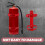 UTV Fire Extinguisher Wall Mount Set 11.6x4.5x4.5 in 7