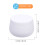 Candle Jars White Belly Storage 9 pcs 8 x 5.5 cm 2