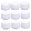 Candle Jars White Belly Storage 9 pcs 8 x 5.5 cm 4
