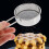 Flour Sifter Mesh Hand Sieve Silver Plastic 1 Set 4