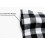 Buffalo Check Valance White Black 2-Pack 16x56 Inch 3